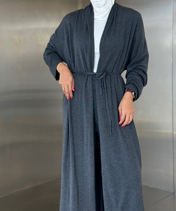 Long Cardigan Laced 3PC Pants Set