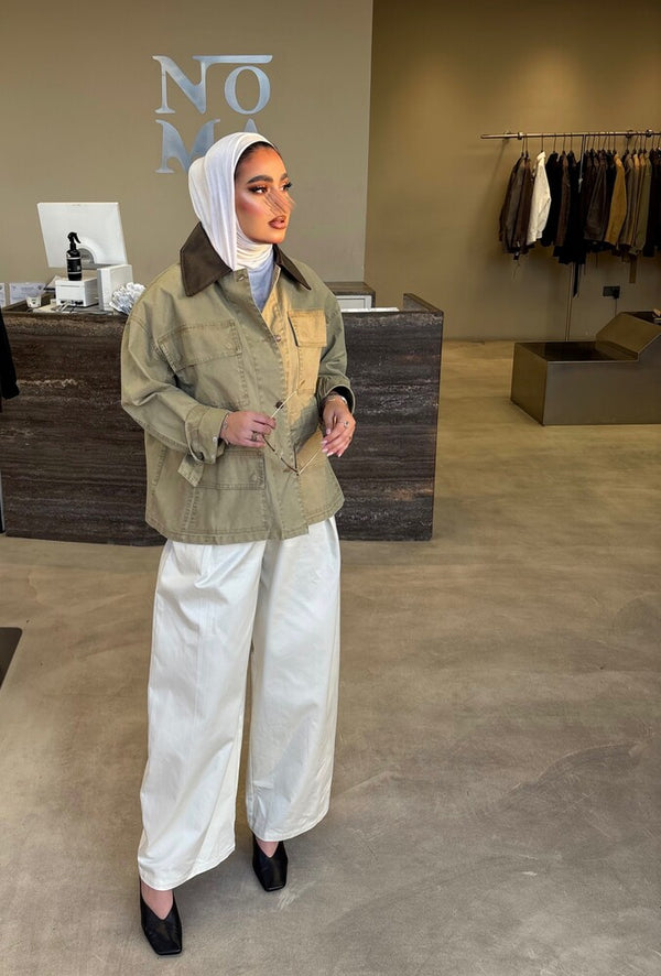 Cargo Jacket Loose-fit