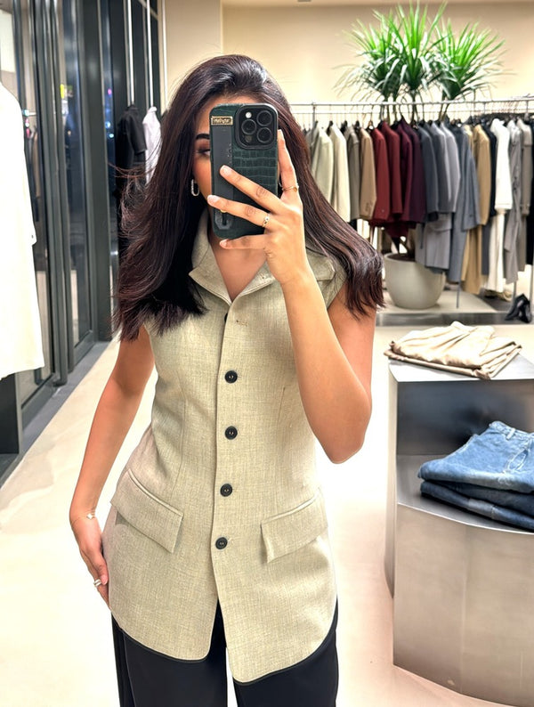 2-in-1 Blazer Vest