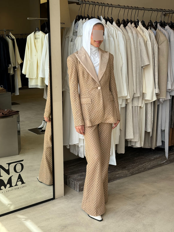 Pointed Lapel Elegant 2PC Sets