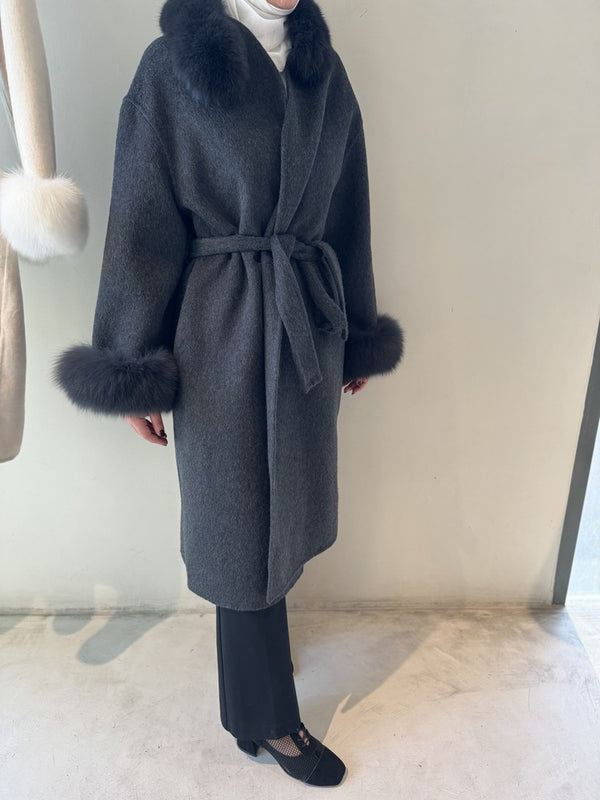 Fur Collar Design Warm High End Outwear