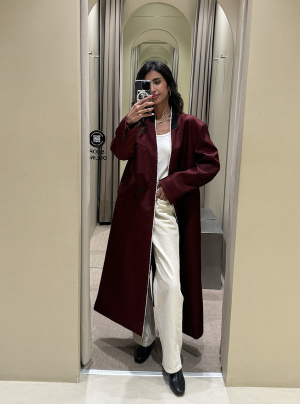 High End Tassel Design Trench For Women بليزر