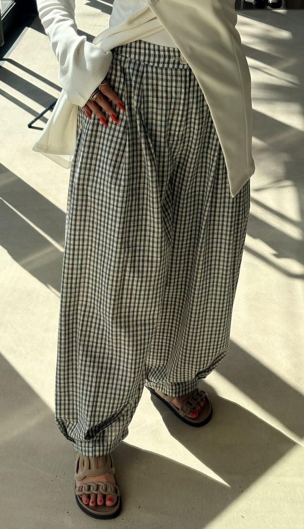 Baggy Tartan Trousers