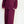 Maroon Stand Collar Spliced 2PC Set