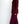 Maroon Stand Collar Spliced 2PC Set