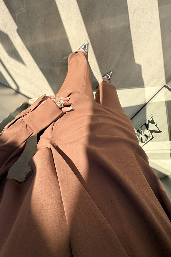 Batwing Sleeves Blazer & Pants