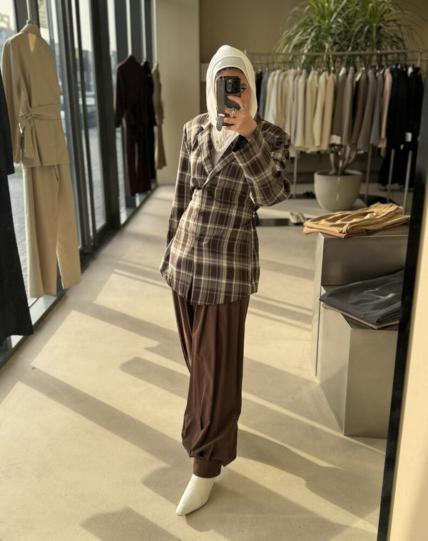 Multi-pleats Pants