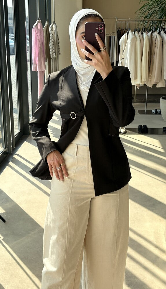 Relaxed Palazzo Trouser