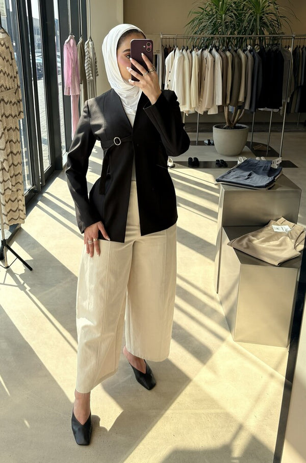 Relaxed Palazzo Trouser