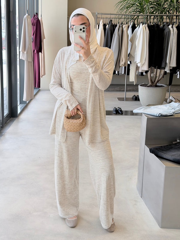 Midi Cardigan Set 3PC