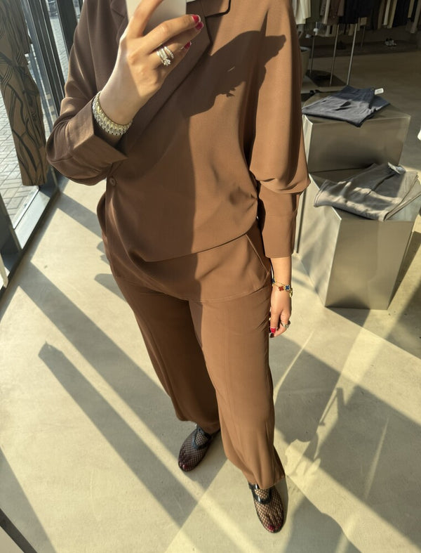 Batwing Sleeves Blazer & Pants