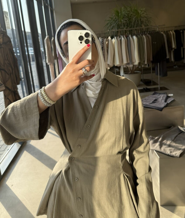 Linen Twisted Shirt & Pants