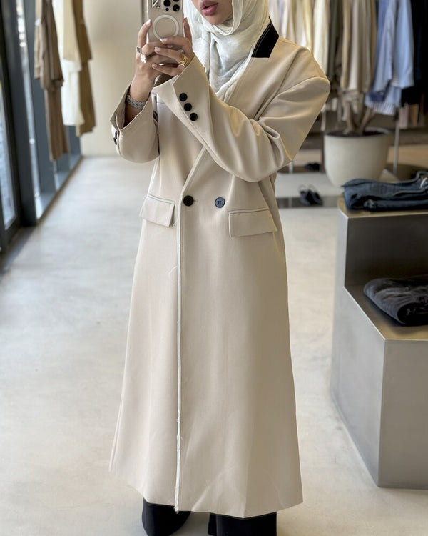 High End Tassel Design Trench For Women بليزر