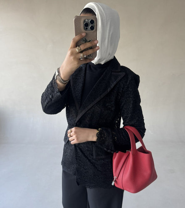 Lace Collared Shirt
