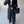 One Button Long Blazer w/ Pants Set