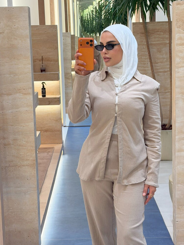 3-Buttoned  Summer Set