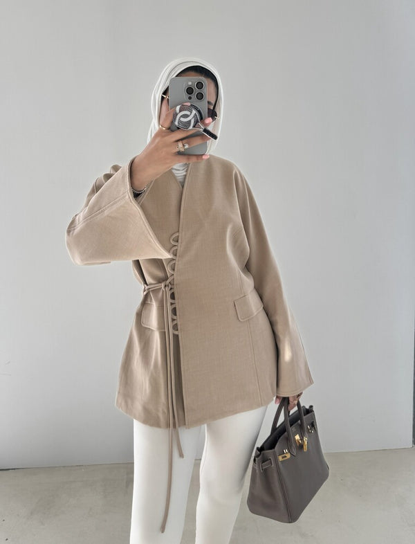 Belted Loop Blazer
