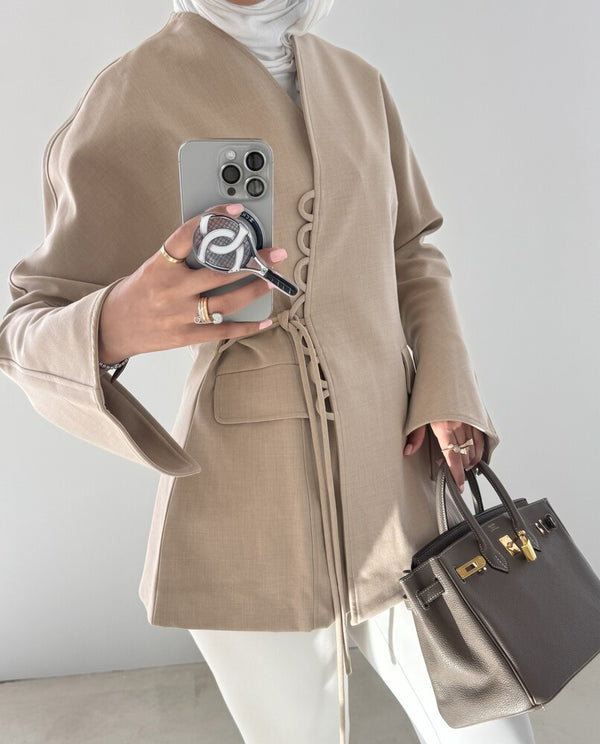 Belted Loop Blazer