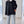 Loose Fit Black Irregular Zipper Big Size Jacket