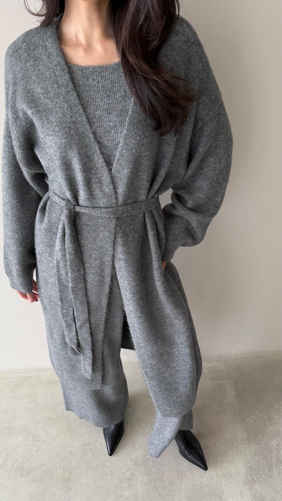 3PC Laced Cardigan