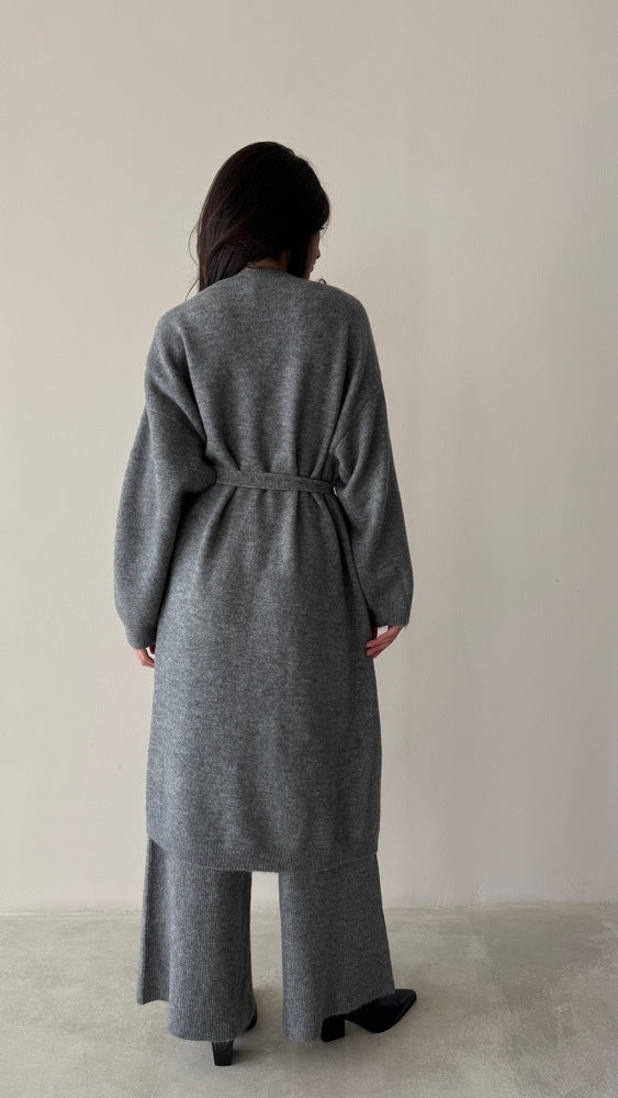 3PC Laced Cardigan
