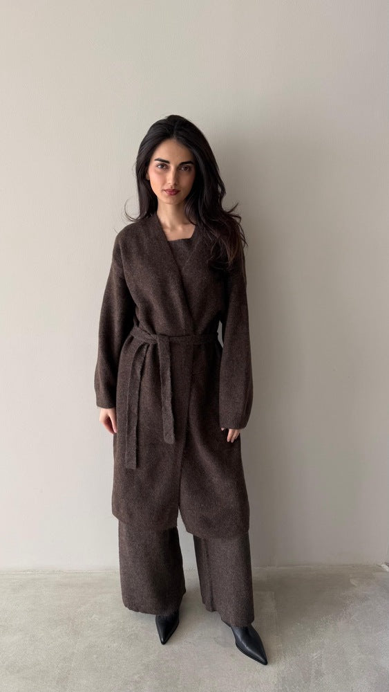 3PC Laced Cardigan