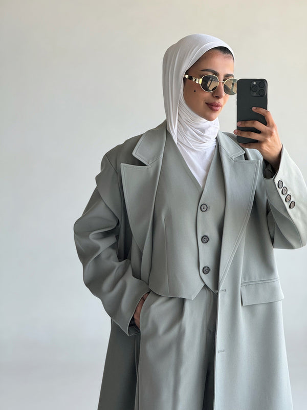 Three Piece Set Female Fashion Set ملابس مجموعات كاملة