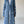 Solid Hollow Out Denim Coats