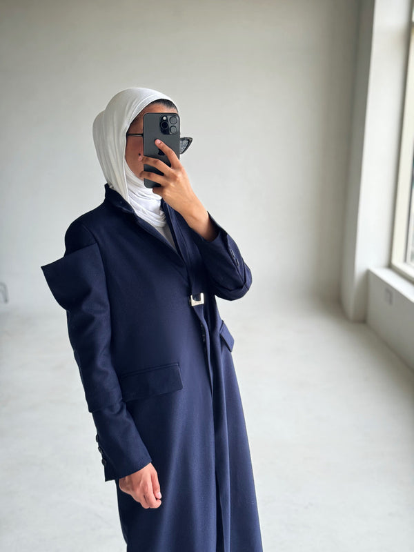 Women's Trench Coat Half High Neck بليزر