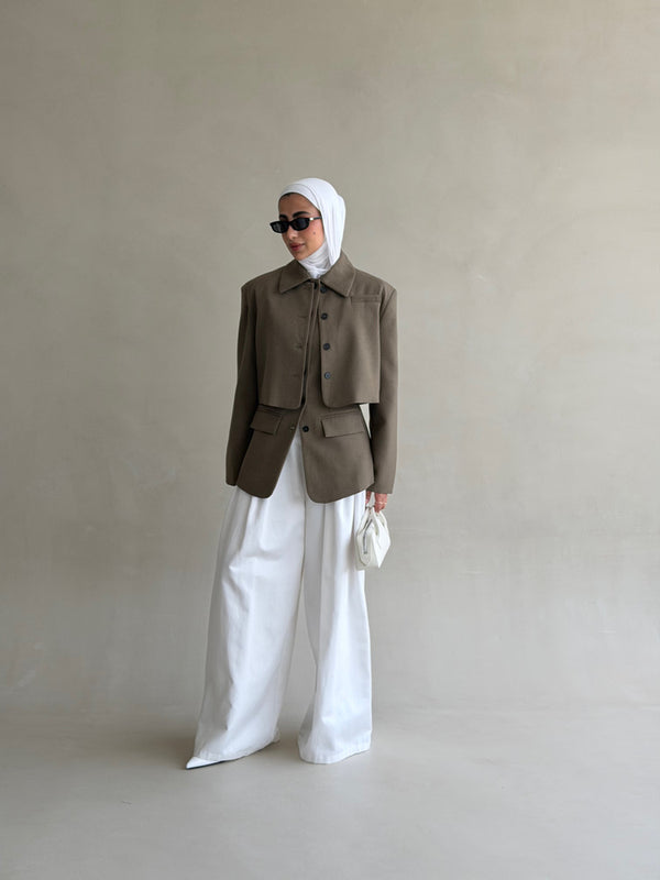 2-in-1 Blazer Vest