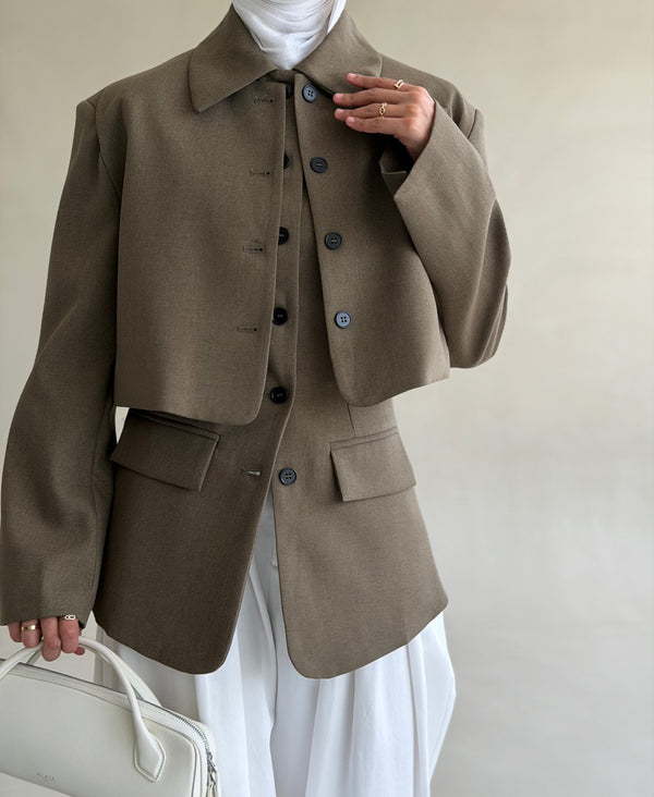2-in-1 Blazer Vest