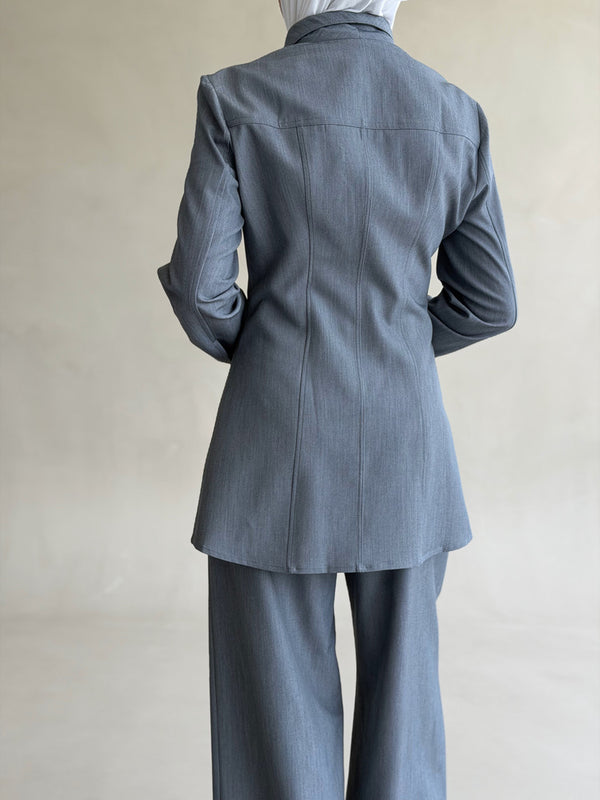 Front Slit-zip Set