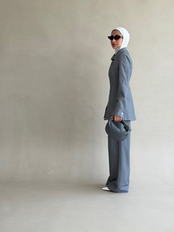 Front Slit-zip Set