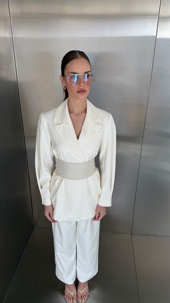 2PC Set w/ Leather Belt