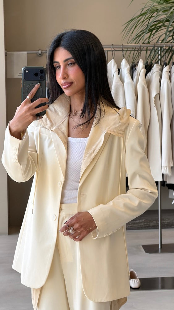 Single Breasted Blazer + Short Set