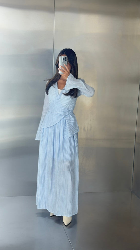 2PC Wrinkled Skirt Sets