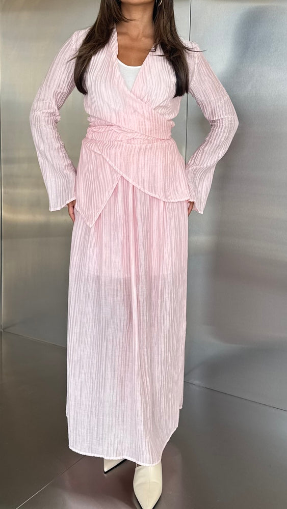 2PC Wrinkled Skirt Sets