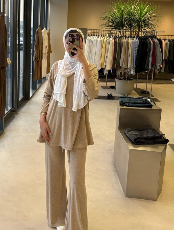 Long-sleeved Shirt Set