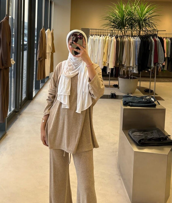 Long-sleeved Shirt Set