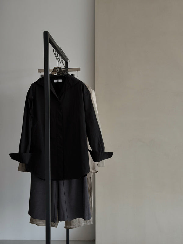 Stand Collar Overshirt