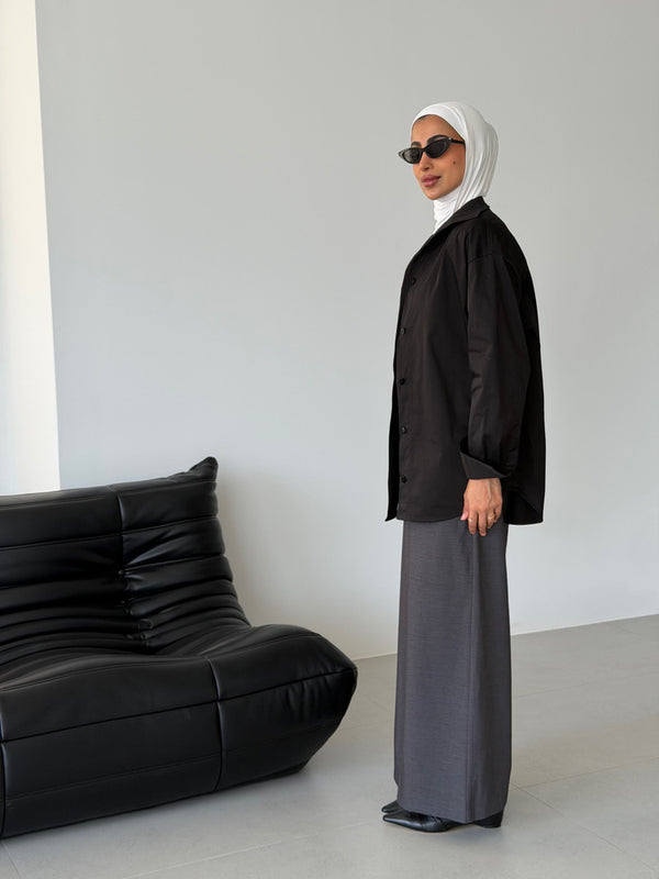 Stand Collar Overshirt