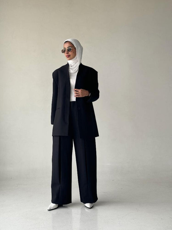 Minimalist Blazer Pants 2PC Setملابس كاملة / أطقم