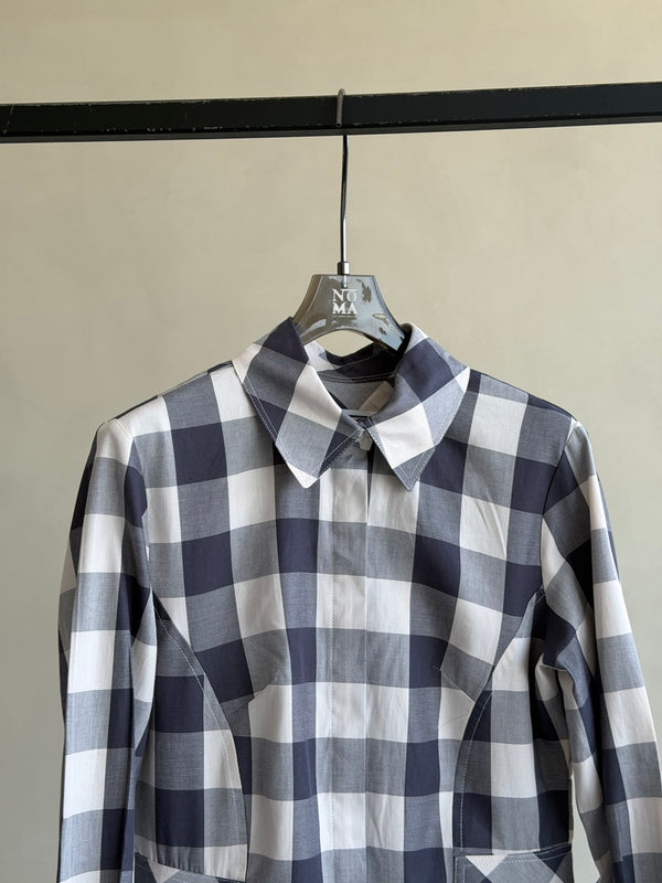Plaid Waisted Shirt