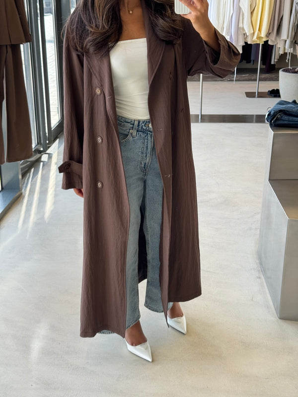 Light Trench w/ Belt 6 Buttons