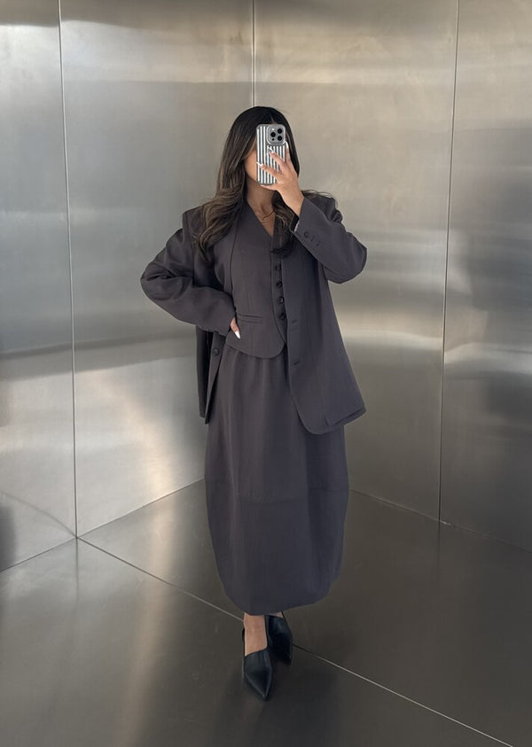 3-Piece Minimalist Set  (SKIRT)