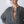 Gray 2PC Set Kaftan w/ Brown Color