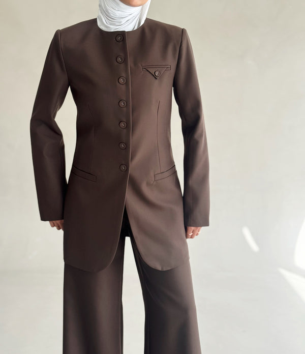 Row-buttoned Set 2PC