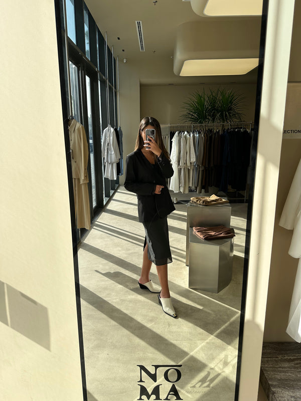 Classic Mesh Skirt Set