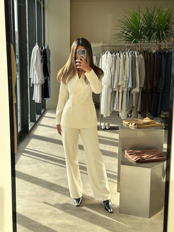 Drape Blazer Set