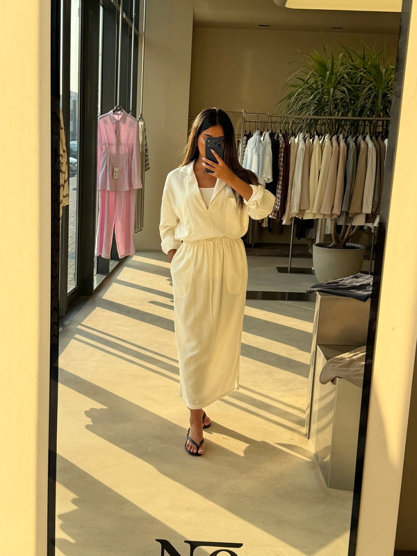 Comfy Linen Skirt Set